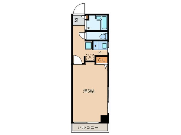 共立ビルの物件間取画像